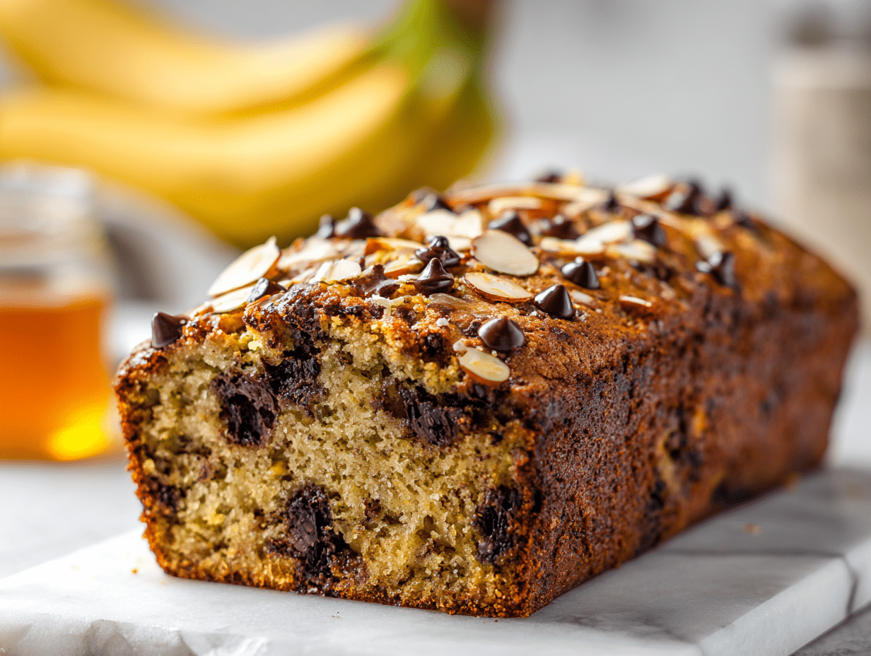 Cake banane chocolat anti-inflammatoire : 100% de plaisir et de bien-être !