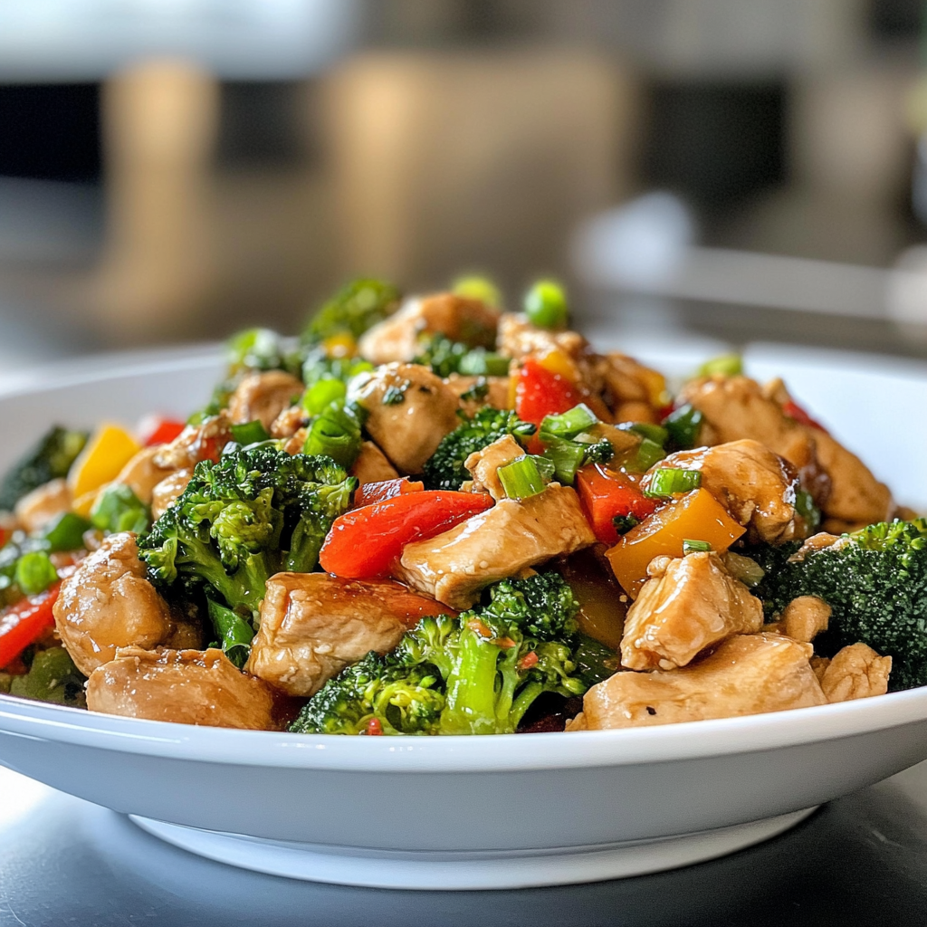 La délicieuse recette de Sauté de Poulet et Broccoli !