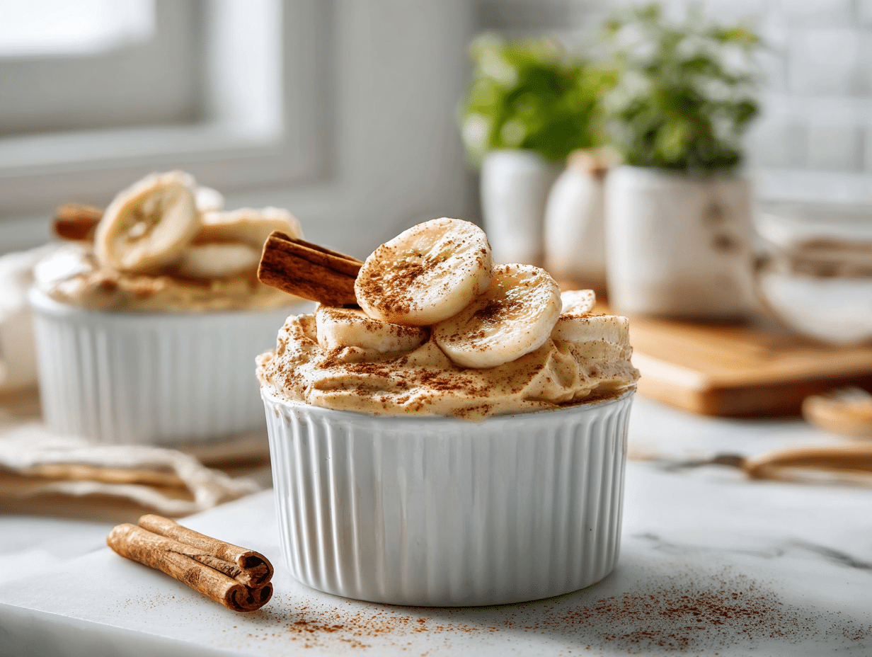 La mousse de bananes à la cannelle anti-inflammatoire !