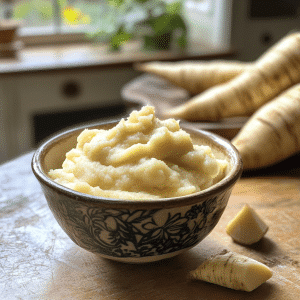 La véritable Purée de Panais et Topinambours !