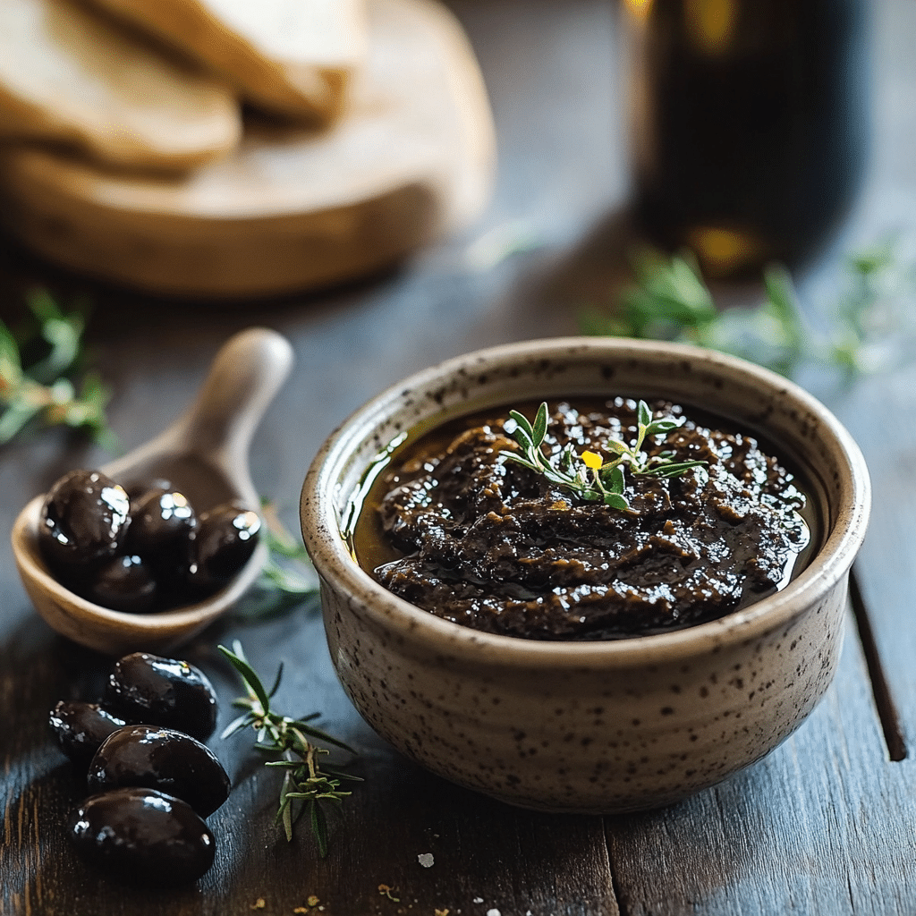 La véritable tapenade noire anti-inflammatoire !