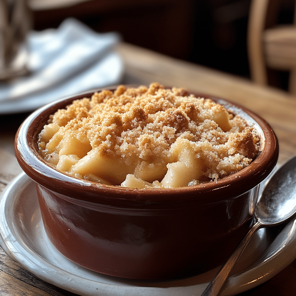 Le Crumble de Pommes Anti-Inflammatoire !