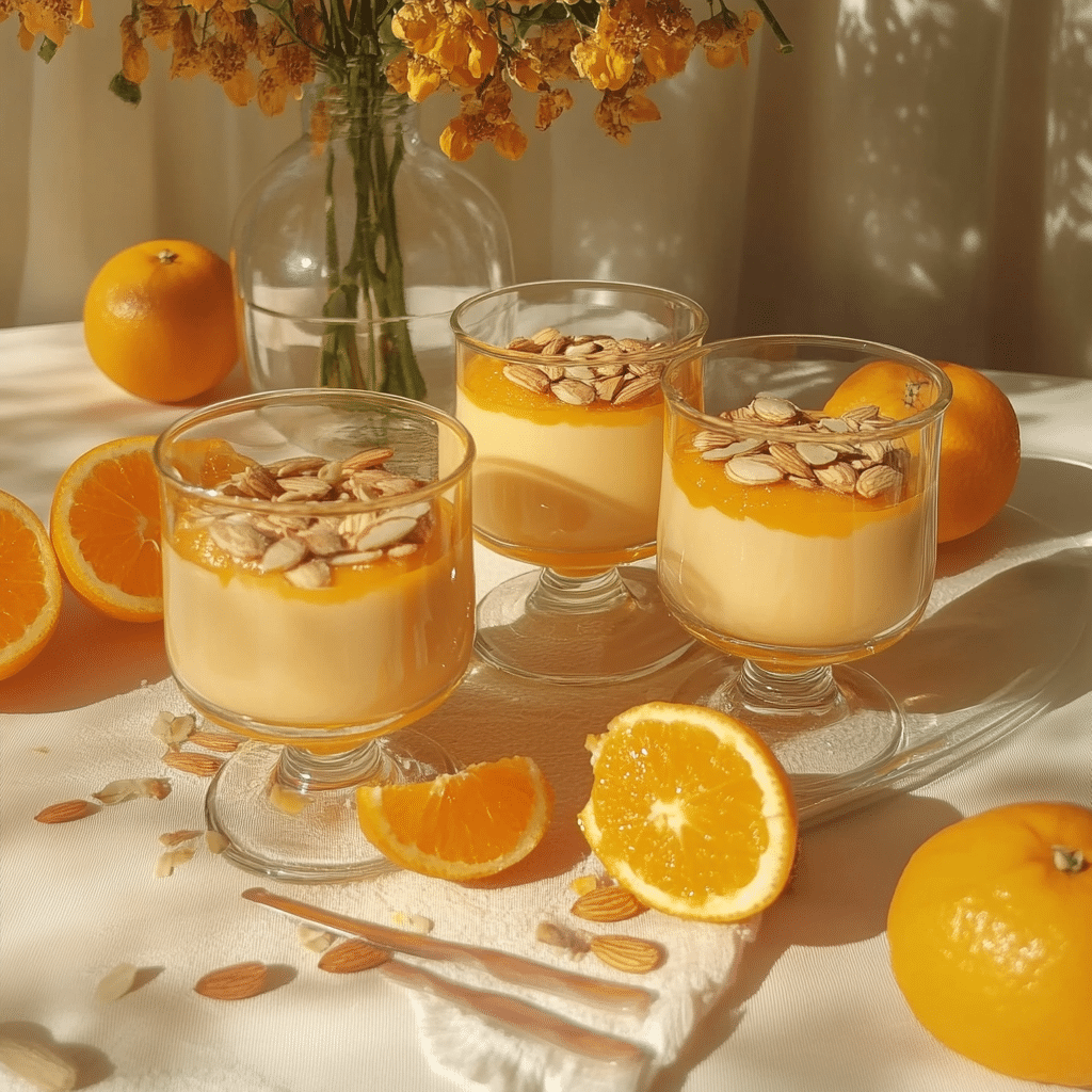 Les Verrines Amandes-Oranges Anti-Inflammatoires ! 