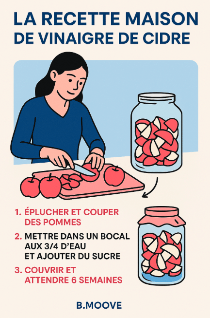 Notre recette de vinaigre de cidre de pomme maison !