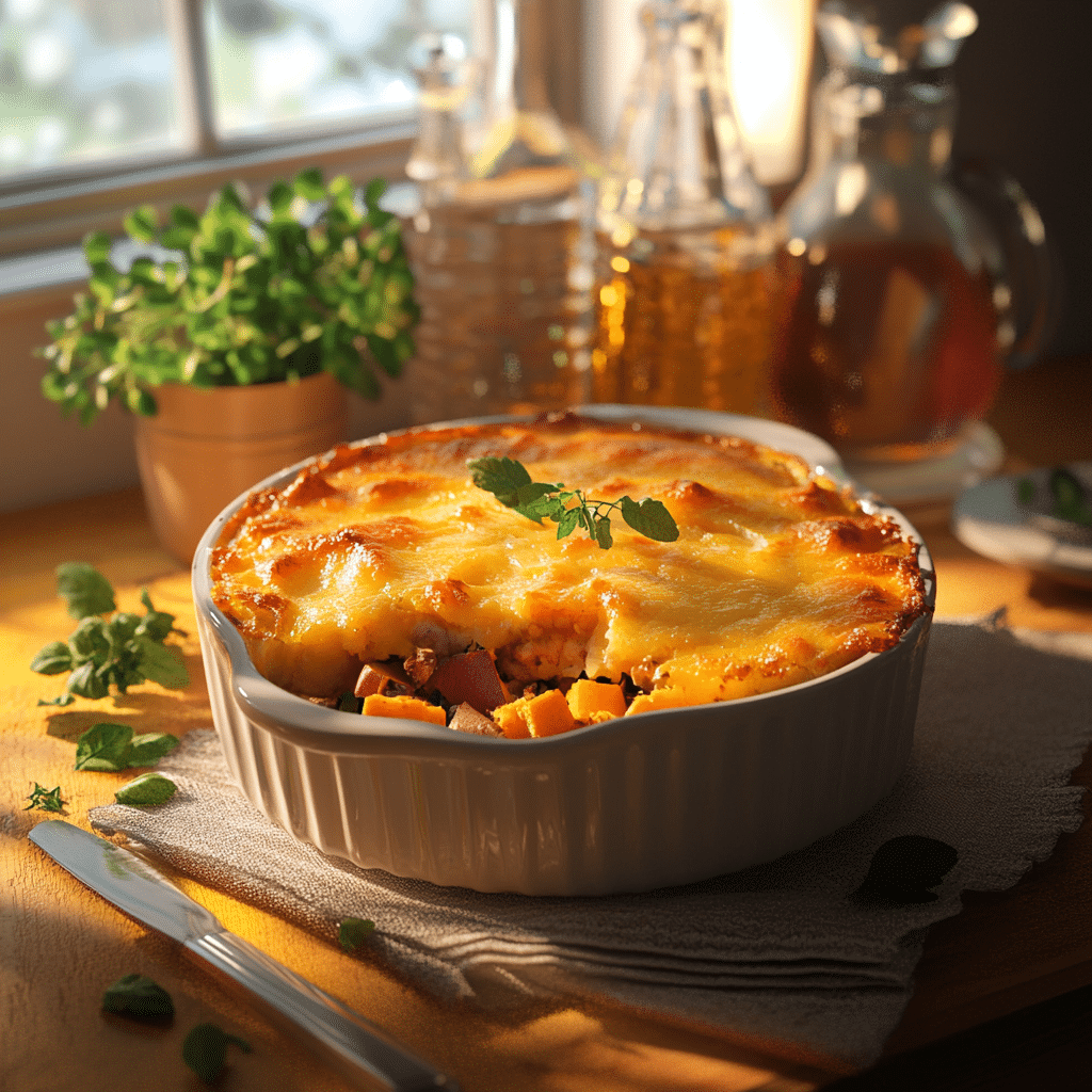 Parmentier de Canard à la Patate Douce