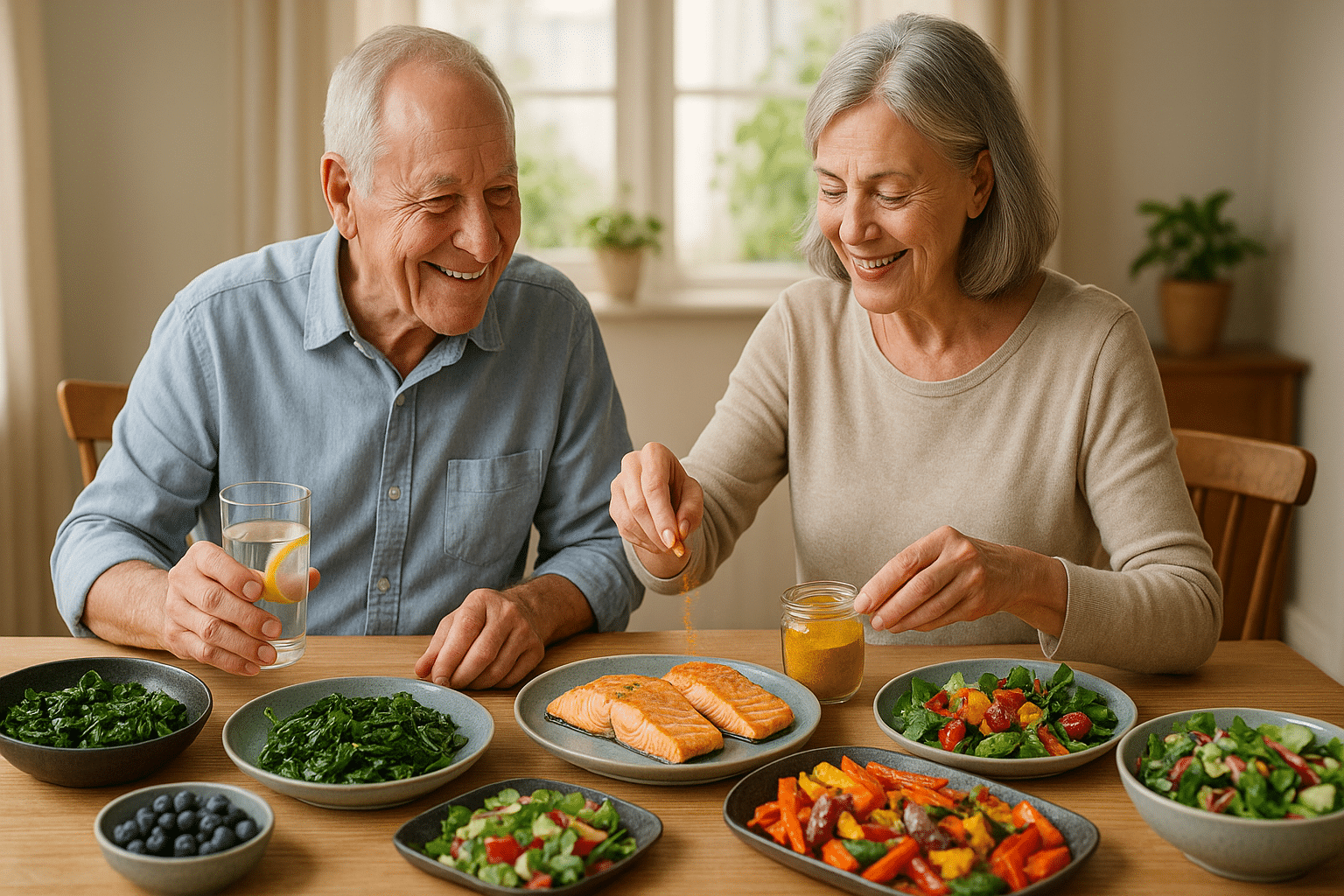 alimentation anti-inflammatoire pour les séniors