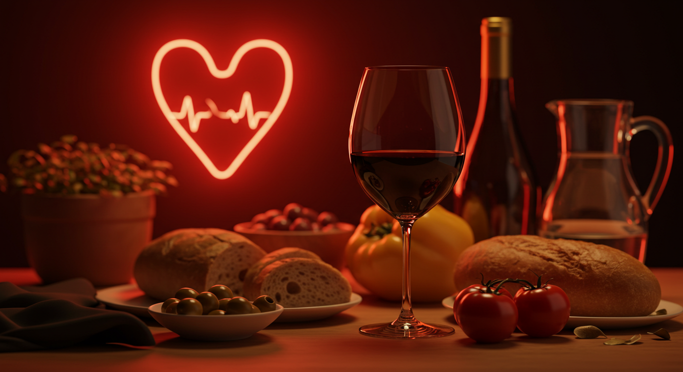 L'effet du vin sur la santé cardiovasculaire