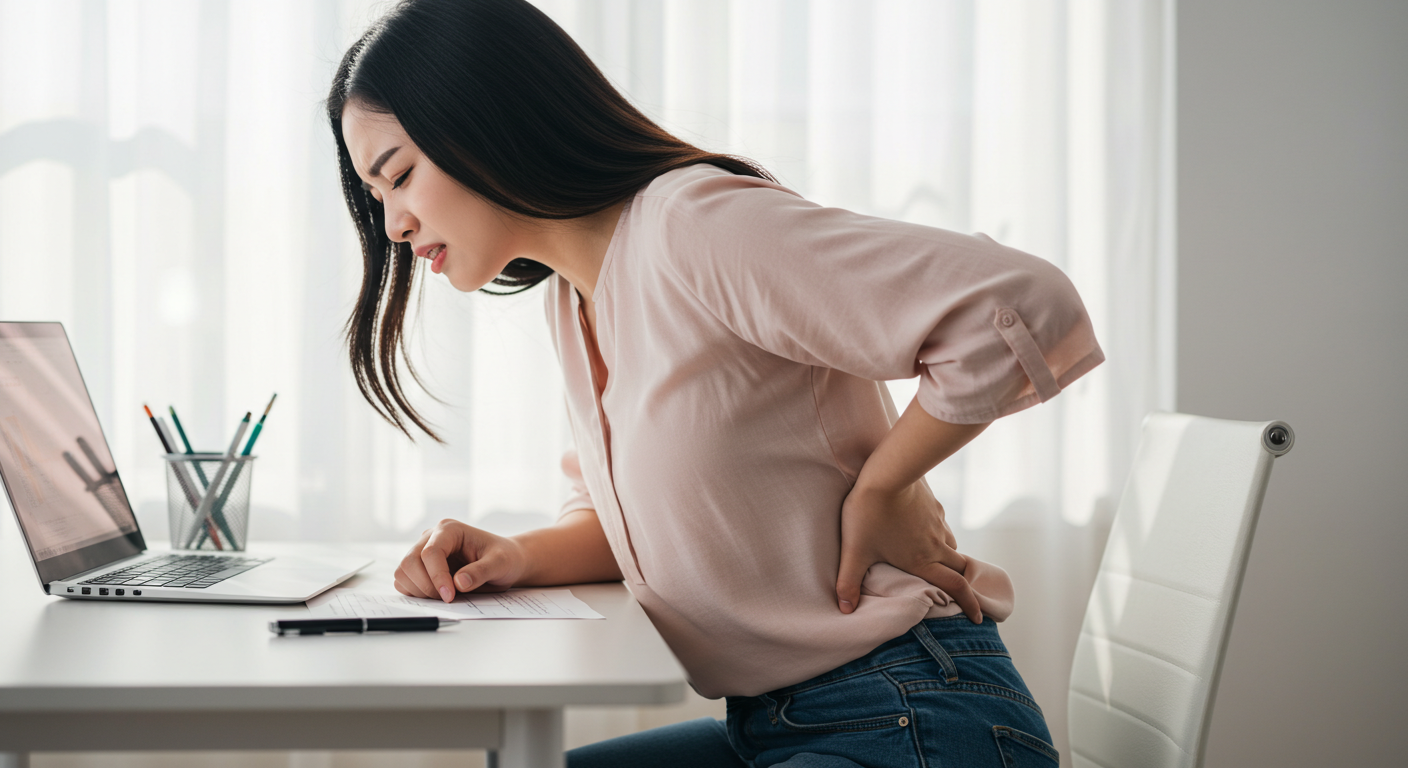 Mal de dos : Et si c’était simplement la position assise prolongée ?