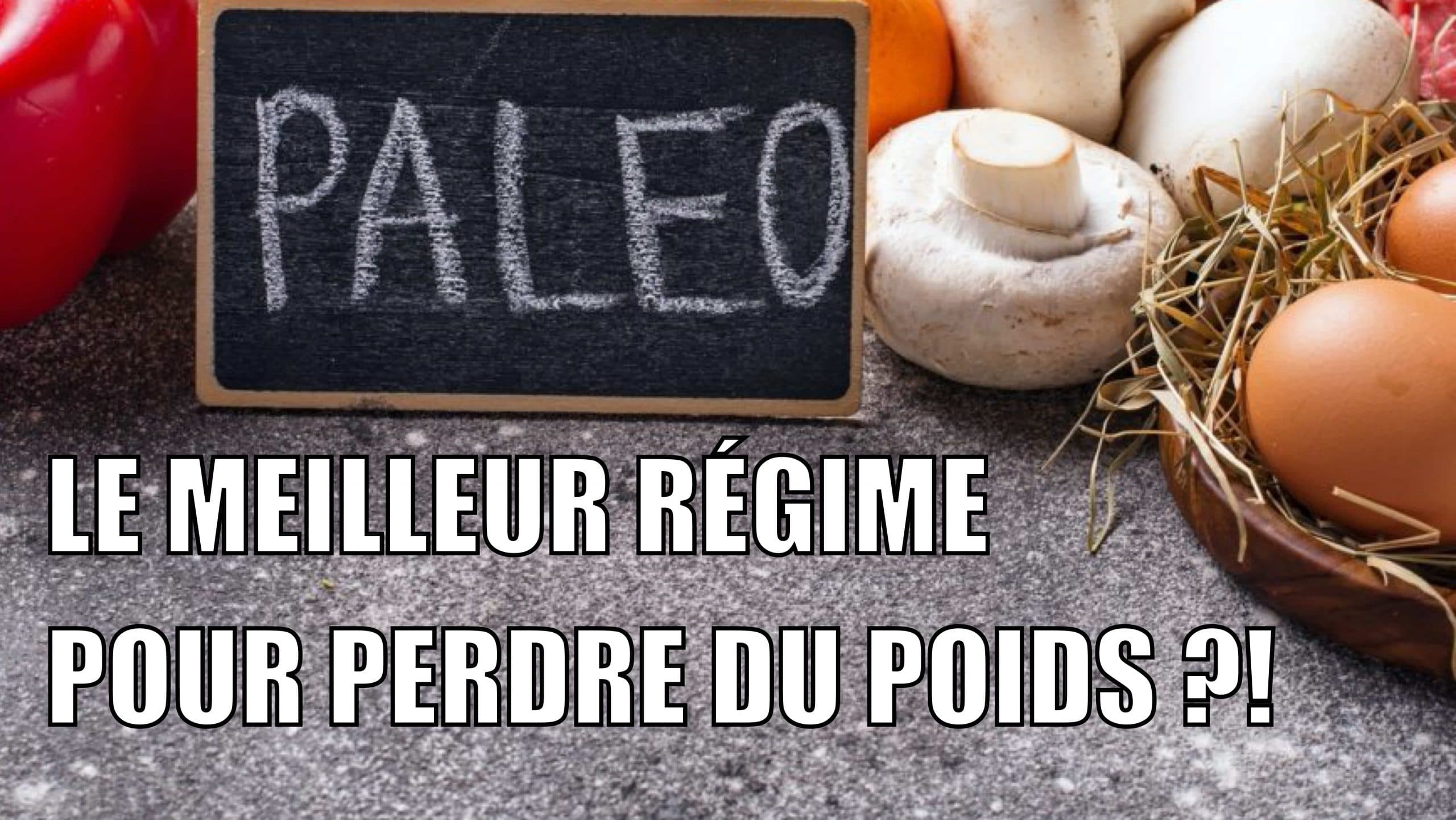 régime pour perdre du poids