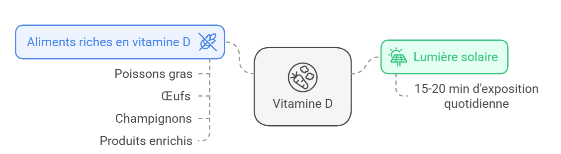 Comment ne pas être en carence de vitamine D